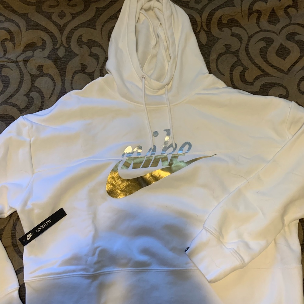 Nike-crop hoodie